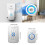 TeckNet TECKNET Wireless Doorbell, IP65 Waterproof Wall Plug,in Door Bells Wireless 6