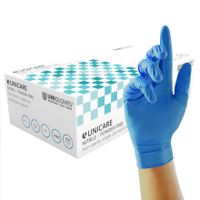 Unigloves Unicare GS0034 Nitrile Examination , Multipurpose Powder Free