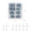 Amazon Amazon Basics Hardware Nail Assortment Kit , Includes Finish, Wire, Common, 2