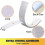 Hook and Loop Strip Tape,Double Sided Sticky Tape,Self Adhesive Sticky Back 6