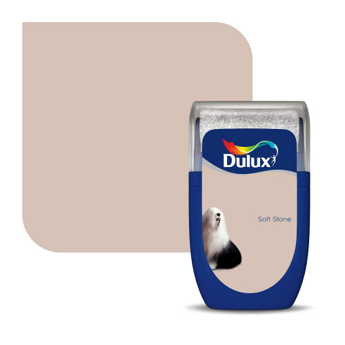 Dulux Dulux Walls & Ceilings Tester Paint, Soft Stone, 30 ml