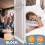 2 Pack Draft Excluder for Doors, Self Adhesive Door Draft Excluder 6