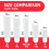 3M Command Medium Picture Hanging Strips, Value Pack , 8 Pairs (16 Strips) 2