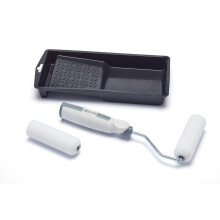 Harris Seriously Good Woodwork Mini Roller Set 4in , Kit Includes: Tray,