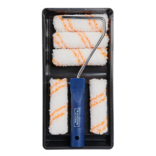 Hamilton for The Trade 7 Piece Medium Pile Paint Roller Set with Tray, 4",