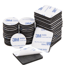 ZISMA Double Sided Sticky Pads 50 Pcs Heavy Duty Strong Mounting Adhesive