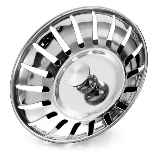 Upgraded Kitchen Sink Plug Strainer Stainless Steel Strainers Sink Plugs