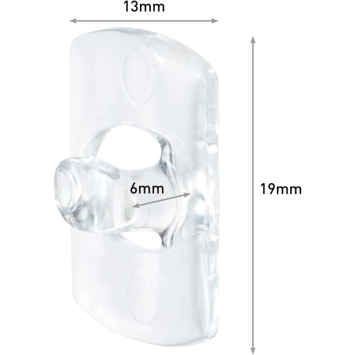 3M Command Clear Decorating Clips, Value Pack of 45 Transparent Clips and 54 2