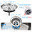Upgraded Kitchen Sink Plug Strainer Stainless Steel Strainers Sink Plugs 3
