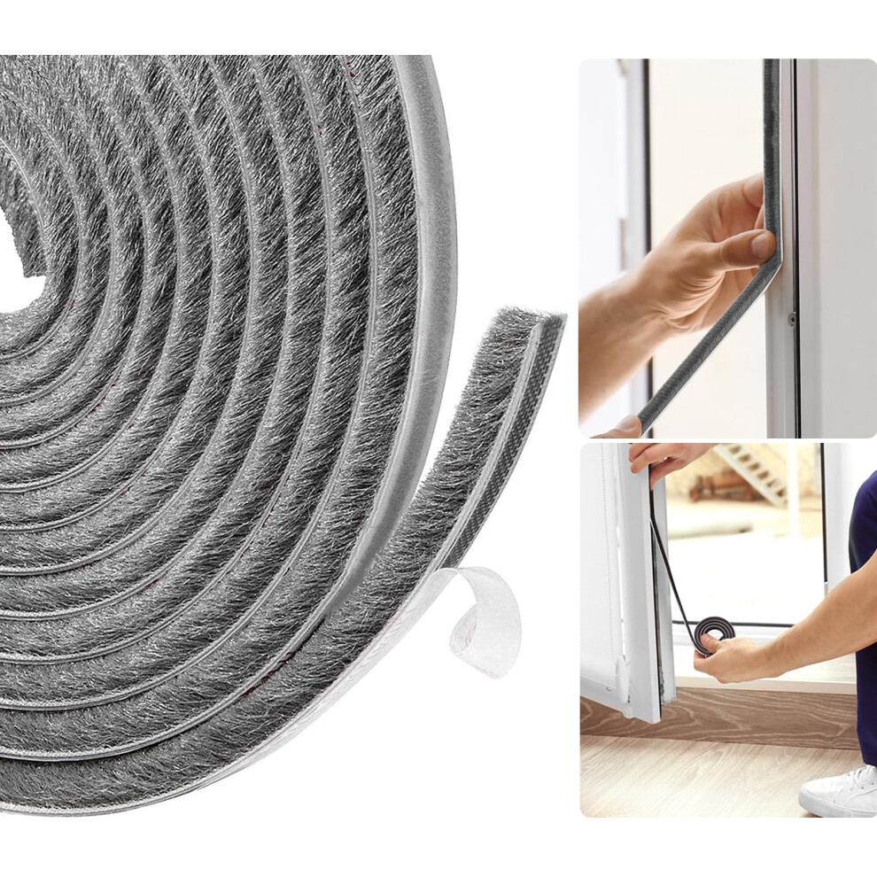 Afaxinrie Draft Excluder For Doors, Draught Excluder For Windows, 5