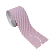 Bright Ideas Corrugated Border Roll for School Displays, Light Lilac, 57mm