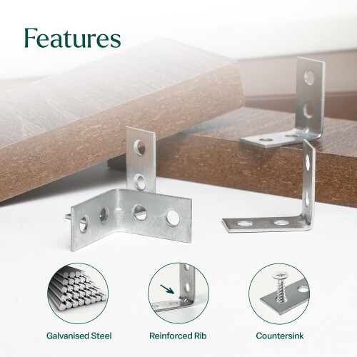 Angle Brackets for Wood Corner Bracket Galvanised L Shaped Brackets for 2