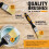 RAULDE 21 Pieces Paint Roller Set , Includes a Paint Tray, Brush, Large and 5