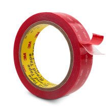 3M Double Sided Mounting Tape 25mm x 4.7m Clear 4905 0.5mm Thick Heavy Duty