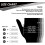 Black Nitrile Disposable Gloves , 100 Pack, Extra Strong, Latex,Free, 7