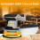 DEKOPRO Random Orbit Sander 300W with 16Pcs Sandpapers, 6 Variable Speed 6
