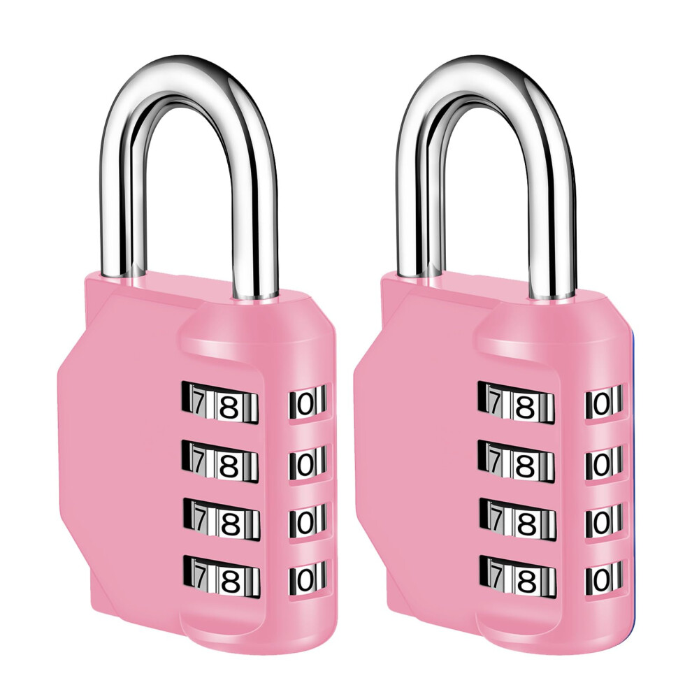 Nage 4 Digit Padlocks With Code, Locker Padlocks, Combination Padlock For 13875855