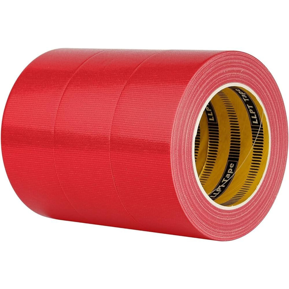 Generic Pack Of 3 Red Duct Versatile Adhesive Tape 48Mm X 25M,Ultra,Strong 50941582
