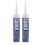 Everbuild Sika Caulk Once White, 295 ml (Pack of 2) 1