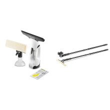 Bundle of Kärcher Window Vac WV 2 Plus, Battery Running Time: 35 min, LED