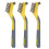 Amazon Amazon Basics Stainless Steel Mini Brushes, Soft Grip, 3,Pack, Assorted 1