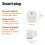 Amazon Amazon Basics Single Outlet Indoor Wi,Fi Smart Plug, works with Alexa only, 2