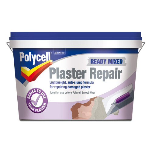 Polycell PLCPRPS25L Plaster Repair Polyfilla Ready Mixed , 2.5 L, 1