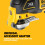 DeWalt DEWALT 18V XR Brushless Oscillating Multi,Tool, Bare Unit, DCS355N,XJ 7