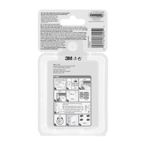 3M Command Picture Hanging Strips, Value Pack, 4x2 Pairs of Medium, 8x2 Pairs 2