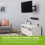 Amazon Amazon, Basics, TV, Wall, Bracket, TVs, Swivels, Tilts, Mount, Flat, Curved, VESA 3