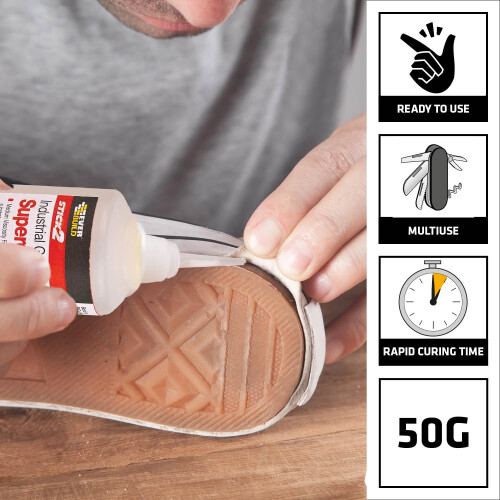 Everbuild Everbuild Stick2 General Purpose Superglue – Industrial Grade – High 1