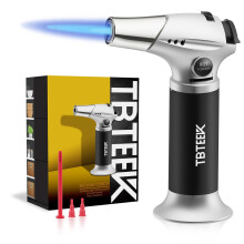 TBTeek Blow Torch, Fit All Tanks Kitchen Blow Torch with Safety Lock &