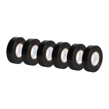 Amazon Basics Electrical Tape, 3/4,inch by 60,feet, BLack, 6 count (Pack of