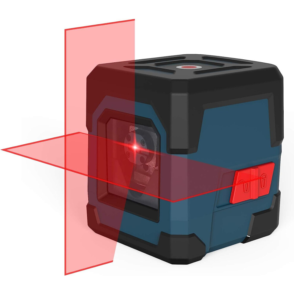 Rockseed Cross Laser Level Horizontal And Vertical Points Rotatable 360 10248522