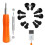 Doorbell Screwdriver Replacement Kit with 10Pcs Spare Screws, Double,Ended 1