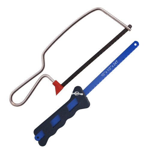 Compact Mini Hacksaw & Junior Hack Saw Set – Simple Replacement – Standard