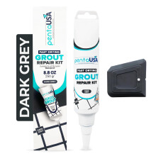 PentaUSA Grout Reviver , Ready Mixed Grout, Tile Adhesive, Fast Drying, No