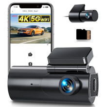 GKU, Dash, Cam, Front, Rear, WiFi, Dashcam, SD, Card, Dual, Car, Camera