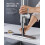 FORIOUS Kitchen Faucet with Pull Down Sprayer, Brushed Nickel, High Arc 5