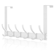 CASPLUS Over Door Hooks, Heavy Duty Over Door Hanger, 12 Door Hooks for