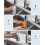 FORIOUS Kitchen Faucet with Pull Down Sprayer, Brushed Nickel, High Arc 3