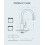 FORIOUS Kitchen Faucet with Pull Down Sprayer, Brushed Nickel, High Arc 4