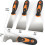 DIY Doctor 4,Piece Wallpaper Scraper Set – Includes 3 Strippers & 1 2