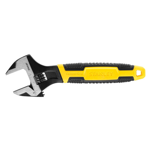 STANLEY Stanley MAXSTEEL Adjustable Wrench 30 x 200 mm Protective Phosphate Finish 1