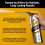 Rocket TT Multi,Purpose Lubricant Spray – 300ml Rust Remover & 7