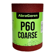 Sandpaper Roll , Coarse P60,11.5cm x 5m For Wood and Walls , Coarse