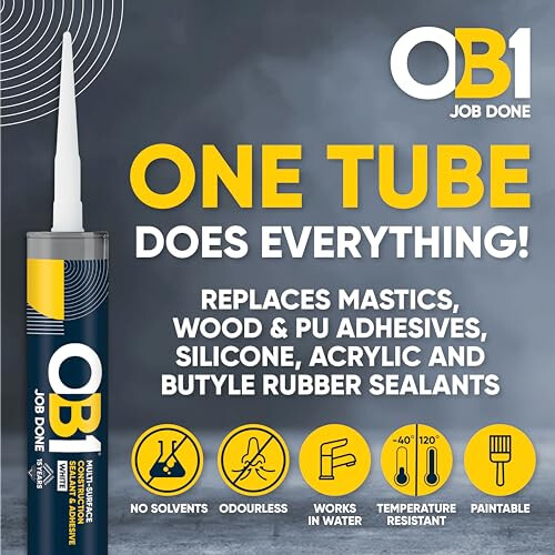 OB1 Multi,Surface Construction Sealant & Adhesive, Excellent Chemical 1