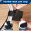 Abnii 50 PCS Under Desk Cable Management, Self Adhesive Cable Tidy Clips 6