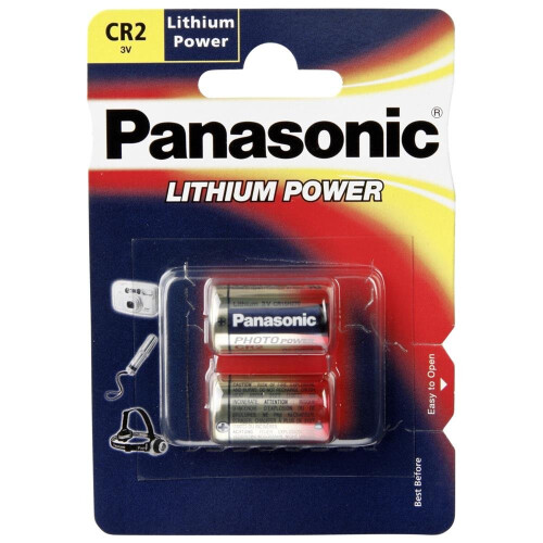 Panasonic Panasonic, Photo, Lithium, Batteries, CR2L, 2