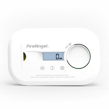 FireAngel FA6812 Digital Carbon Monoxide Detector with LCD Screen, 10,Year